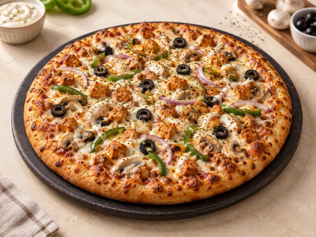 Supreme special pizza